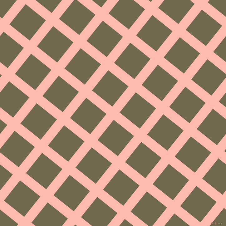 51/141 degree angle diagonal checkered chequered lines, 30 pixel line width, 83 pixel square size, Melon and Crocodile plaid checkered seamless tileable