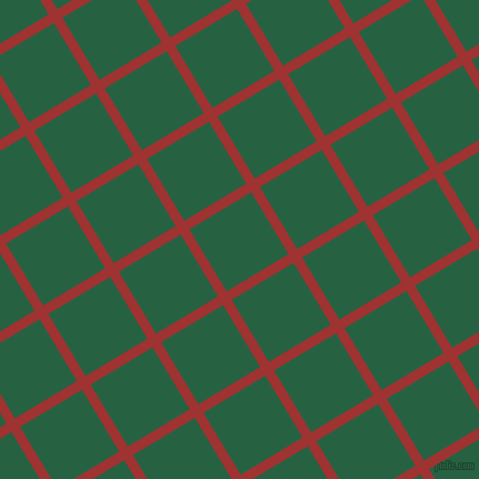 31/121 degree angle diagonal checkered chequered lines, 9 pixel line width, 65 pixel square size, Milano Red and Green Pea plaid checkered seamless tileable