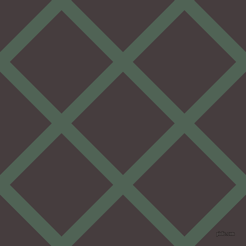 45/135 degree angle diagonal checkered chequered lines, 27 pixel line width, 143 pixel square size, Mineral Green and Jon plaid checkered seamless tileable