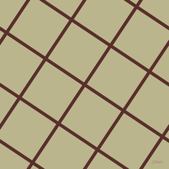 56/146 degree angle diagonal checkered chequered lines, 11 pixel line width, 147 pixel square size, Moccaccino and Coriander plaid checkered seamless tileable
