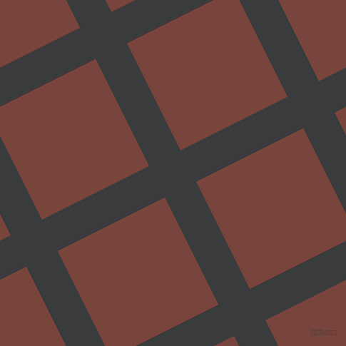 27/117 degree angle diagonal checkered chequered lines, 49 pixel lines width, 168 pixel square size, Montana and Bole plaid checkered seamless tileable