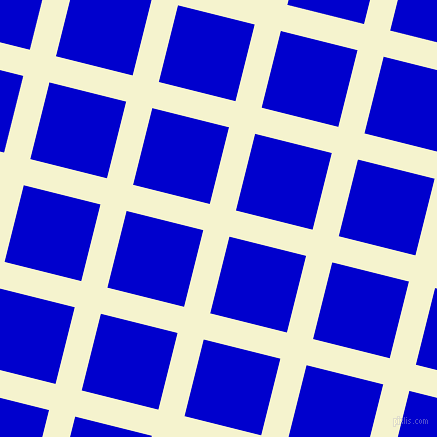 76/166 degree angle diagonal checkered chequered lines, 27 pixel lines width, 79 pixel square size, Moon Glow and Medium Blue plaid checkered seamless tileable