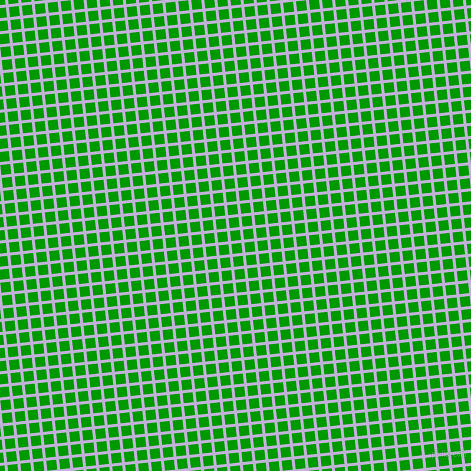 6/96 degree angle diagonal checkered chequered lines, 3 pixel lines width, 10 pixel square size, Moon Raker and Islamic Green plaid checkered seamless tileable