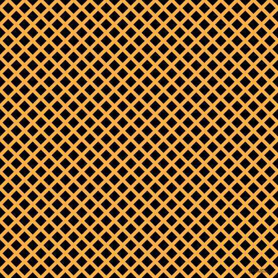 45/135 degree angle diagonal checkered chequered lines, 7 pixel line width, 16 pixel square size, My Sin and Black plaid checkered seamless tileable
