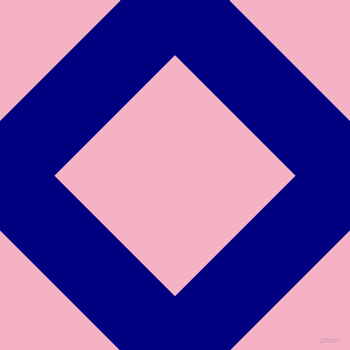 45/135 degree angle diagonal checkered chequered lines, 153 pixel line width, 338 pixel square size, Navy and Cupid plaid checkered seamless tileable