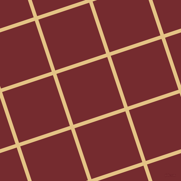 18/108 degree angle diagonal checkered chequered lines, 12 pixel line width, 174 pixel square size, New Orleans and Tamarillo plaid checkered seamless tileable