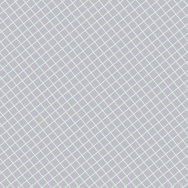 39/129 degree angle diagonal checkered chequered lines, 3 pixel line width, 26 pixel square size, Off Green and Ghost plaid checkered seamless tileable