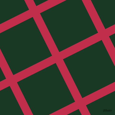27/117 degree angle diagonal checkered chequered lines, 34 pixel line width, 182 pixel square size, Old Rose and Deep Fir plaid checkered seamless tileable