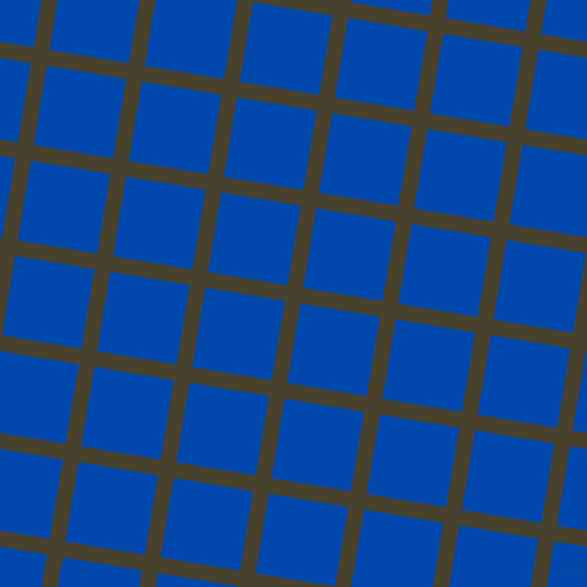 81/171 degree angle diagonal checkered chequered lines, 23 pixel lines width, 117 pixel square sizeOnion and Cobalt plaid checkered seamless tileable