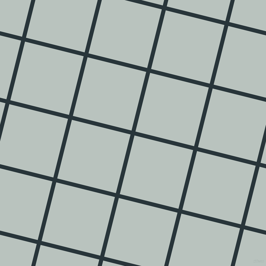 76/166 degree angle diagonal checkered chequered lines, 14 pixel lines width, 210 pixel square size, Oxford Blue and Tiara plaid checkered seamless tileable