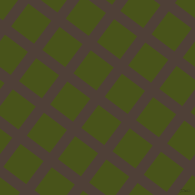 53/143 degree angle diagonal checkered chequered lines, 36 pixel lines width, 101 pixel square size, Paco and Verdun Green plaid checkered seamless tileable
