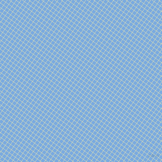54/144 degree angle diagonal checkered chequered lines, 1 pixel lines width, 12 pixel square size, Pale Goldenrod and Jordy Blue plaid checkered seamless tileable