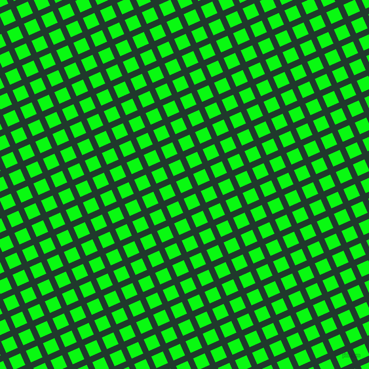 24/114 degree angle diagonal checkered chequered lines, 12 pixel line width, 25 pixel square size, Palm Green and Free Speech Green plaid checkered seamless tileable