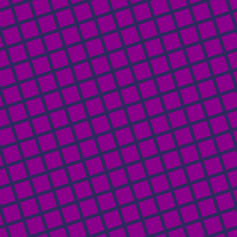 18/108 degree angle diagonal checkered chequered lines, 12 pixel lines width, 51 pixel square size, Paris M and Dark Magenta plaid checkered seamless tileable
