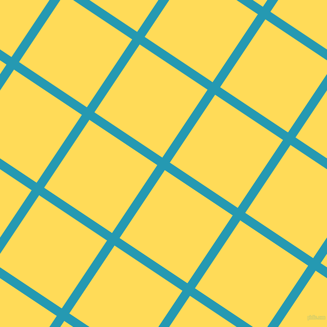 56/146 degree angle diagonal checkered chequered lines, 18 pixel line width, 163 pixel square size, Pelorous and Mustard plaid checkered seamless tileable