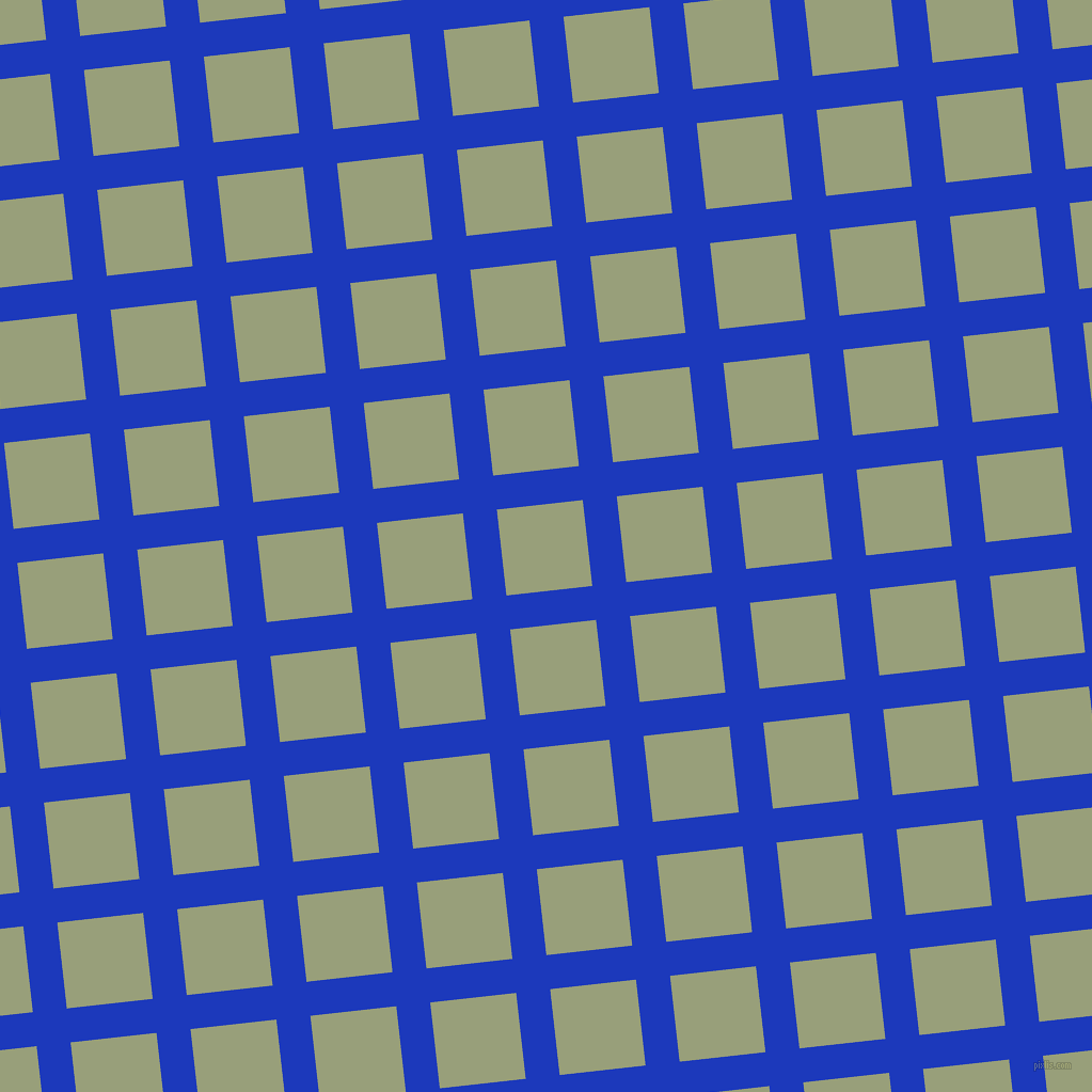 6/96 degree angle diagonal checkered chequered lines, 32 pixel line width, 81 pixel square sizePersian Blue and Sage plaid checkered seamless tileable