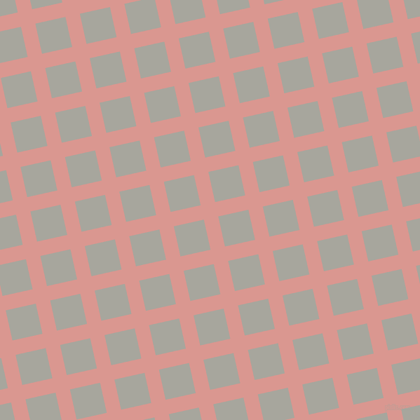 13/103 degree angle diagonal checkered chequered lines, 21 pixel lines width, 44 pixel square size, Petite Orchid and Foggy Grey plaid checkered seamless tileable