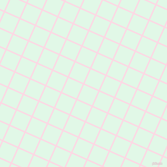 66/156 degree angle diagonal checkered chequered lines, 5 pixel lines width, 54 pixel square size, Pig Pink and Cosmic Latte plaid checkered seamless tileable