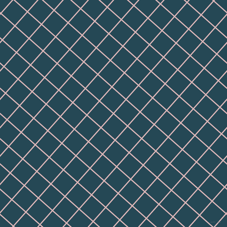 48/138 degree angle diagonal checkered chequered lines, 4 pixel line width, 60 pixel square size, Pink Flare and Teal Blue plaid checkered seamless tileable