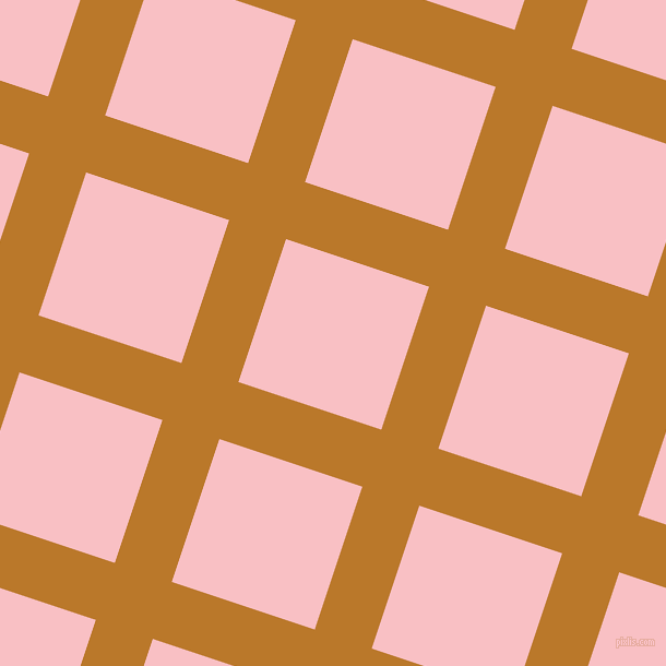 72/162 degree angle diagonal checkered chequered lines, 55 pixel lines width, 138 pixel square size, Pirate Gold and Azalea plaid checkered seamless tileable