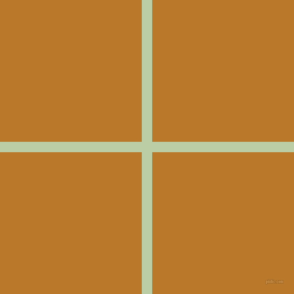 checkered chequered horizontal vertical lines, 21 pixel line width, 572 pixel square size, Pixie Green and Pirate Gold plaid checkered seamless tileable