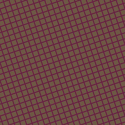 18/108 degree angle diagonal checkered chequered lines, 4 pixel line width, 18 pixel square sizePompadour and Tobacco Brown plaid checkered seamless tileable