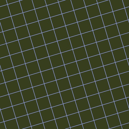 17/107 degree angle diagonal checkered chequered lines, 2 pixel line width, 48 pixel square size, Portage and Turtle Green plaid checkered seamless tileable