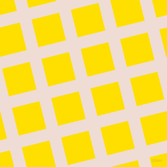 14/104 degree angle diagonal checkered chequered lines, 42 pixel line width, 99 pixel square size, Pot Pourri and Golden Yellow plaid checkered seamless tileable