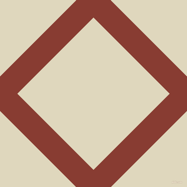 45/135 degree angle diagonal checkered chequered lines, 85 pixel line width, 375 pixel square size, Prairie Sand and Wheatfield plaid checkered seamless tileable