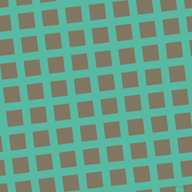 7/97 degree angle diagonal checkered chequered lines, 26 pixel lines width, 52 pixel square size, Puerto Rico and Stonewall plaid checkered seamless tileable
