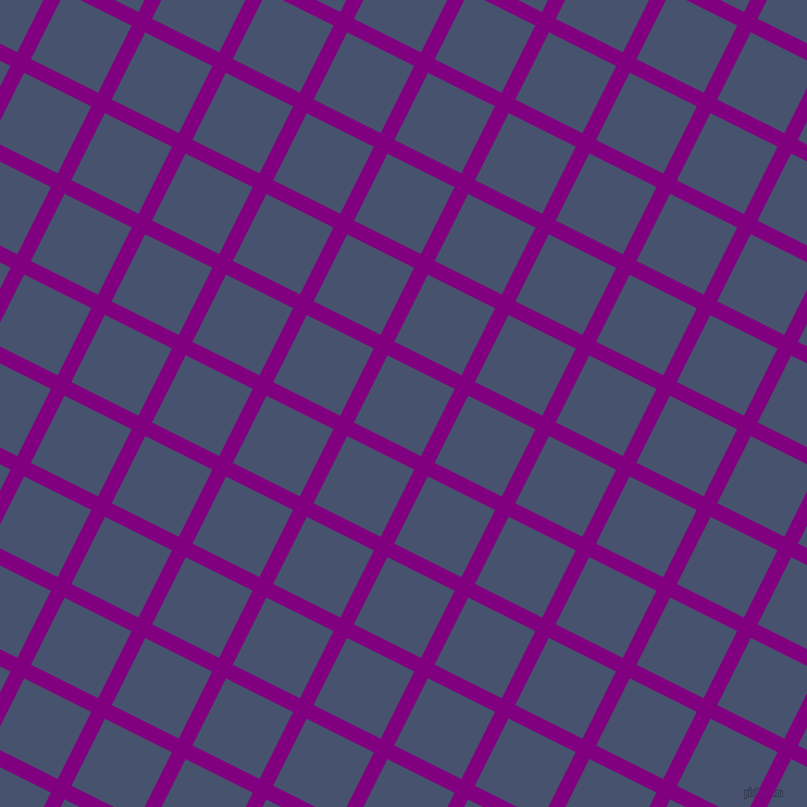 63/153 degree angle diagonal checkered chequered lines, 14 pixel line width, 69 pixel square size, Purple and East Bay plaid checkered seamless tileable