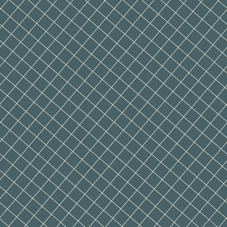 49/139 degree angle diagonal checkered chequered lines, 1 pixel line width, 24 pixel square size, Quarter Spanish White and Smalt Blue plaid checkered seamless tileable