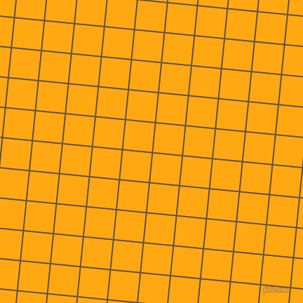 84/174 degree angle diagonal checkered chequered lines, 2 pixel line width, 41 pixel square size, Quincy and Dark Tangerine plaid checkered seamless tileable