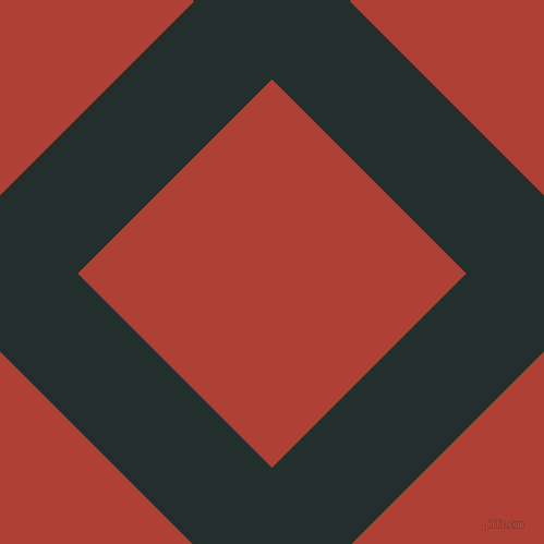 45/135 degree angle diagonal checkered chequered lines, 101 pixel line width, 252 pixel square size, Racing Green and Medium Carmine plaid checkered seamless tileable