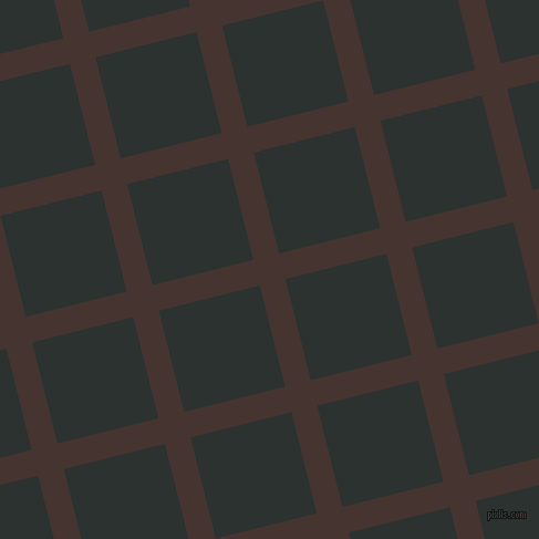 14/104 degree angle diagonal checkered chequered lines, 24 pixel lines width, 94 pixel square size, Rebel and Woodsmoke plaid checkered seamless tileable