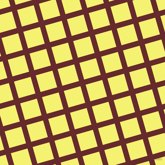 16/106 degree angle diagonal checkered chequered lines, 18 pixel line width, 58 pixel square size, Red Devil and Dolly plaid checkered seamless tileable