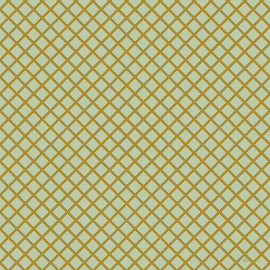 45/135 degree angle diagonal checkered chequered lines, 5 pixel line width, 19 pixel square size, Reef Gold and Pale Leaf plaid checkered seamless tileable