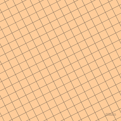 27/117 degree angle diagonal checkered chequered lines, 1 pixel lines width, 25 pixel square size, Roman Coffee and Peach-Orange plaid checkered seamless tileable
