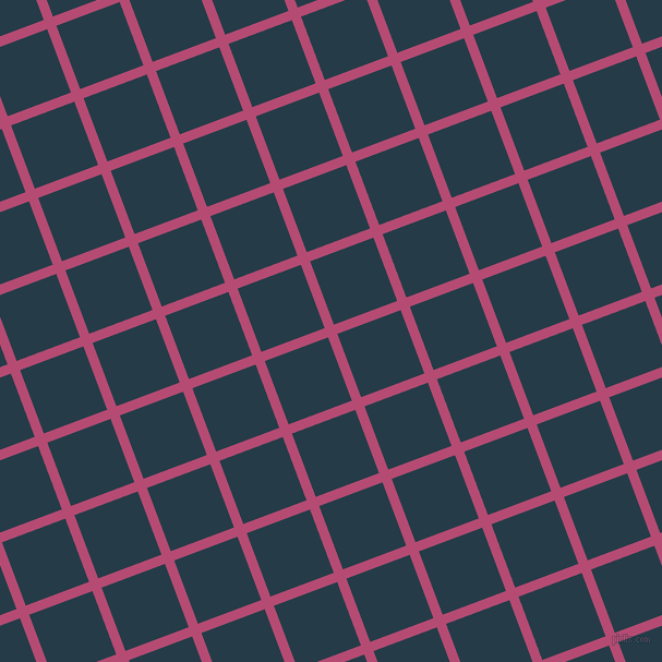 21/111 degree angle diagonal checkered chequered lines, 9 pixel line width, 62 pixel square size, Royal Heath and Tarawera plaid checkered seamless tileable
