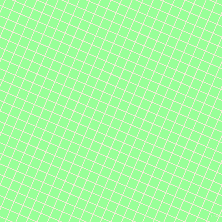 67/157 degree angle diagonal checkered chequered lines, 3 pixel line width, 30 pixel square size, Rum Swizzle and Mint Green plaid checkered seamless tileable
