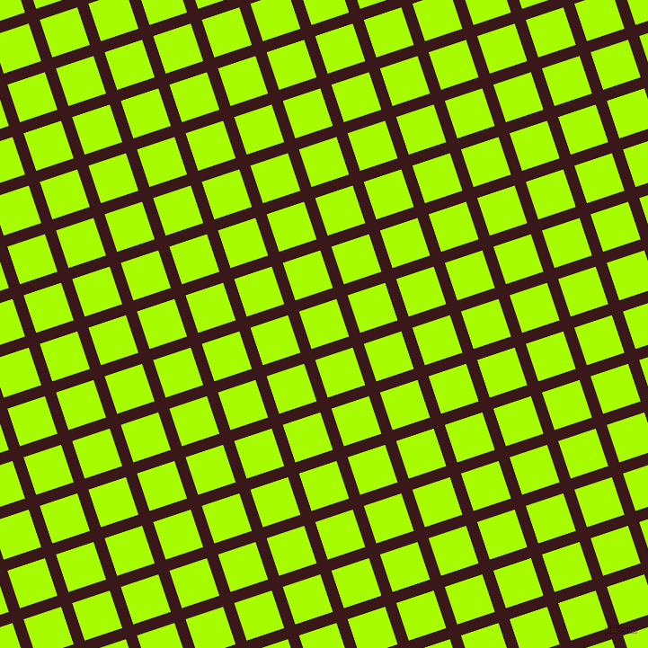 18/108 degree angle diagonal checkered chequered lines, 13 pixel lines width, 44 pixel square size, Rustic Red and Spring Bud plaid checkered seamless tileable