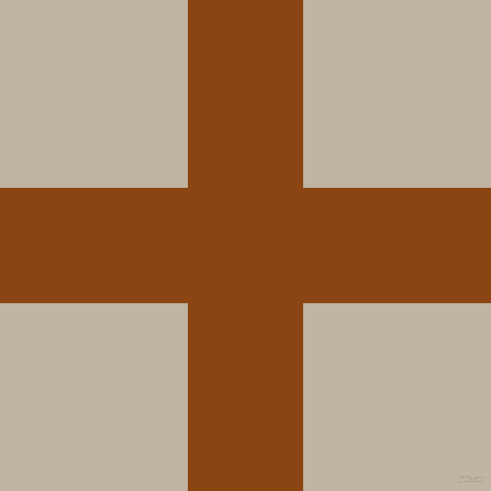 checkered chequered horizontal vertical lines, 167 pixel line width, 544 pixel square size, Saddle Brown and Tea plaid checkered seamless tileable