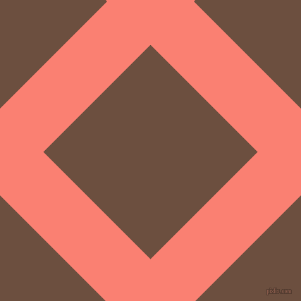 45/135 degree angle diagonal checkered chequered lines, 87 pixel lines width, 215 pixel square size, Salmon and Spice plaid checkered seamless tileable
