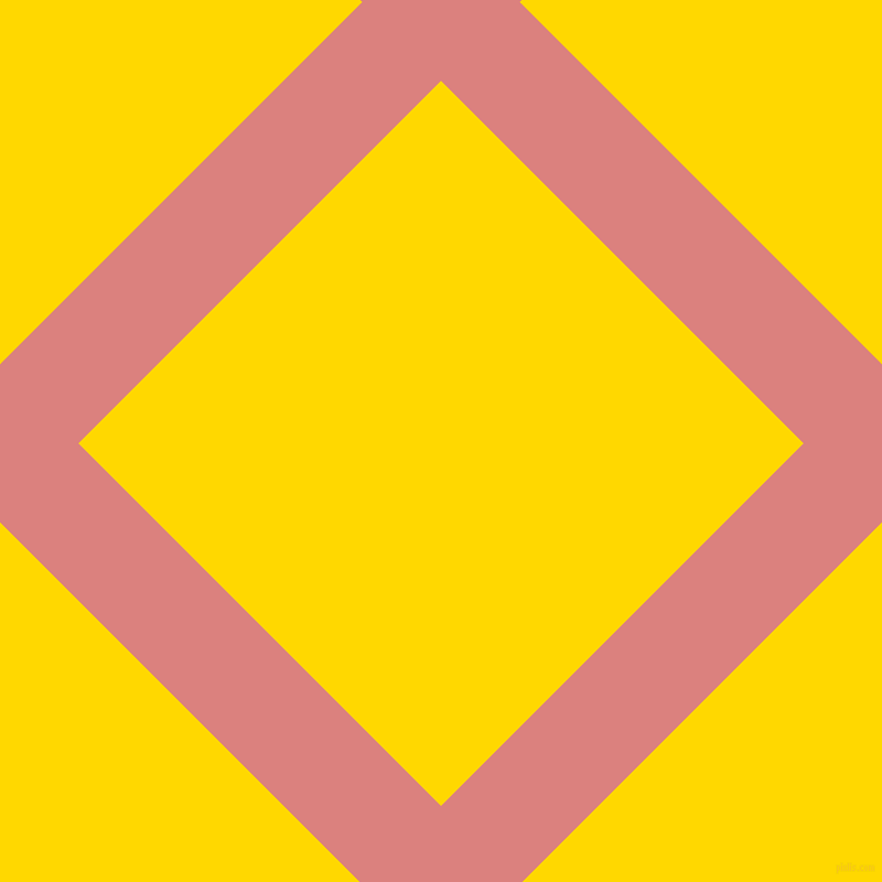 45/135 degree angle diagonal checkered chequered lines, 101 pixel line width, 465 pixel square sizeSea Pink and School Bus Yellow plaid checkered seamless tileable