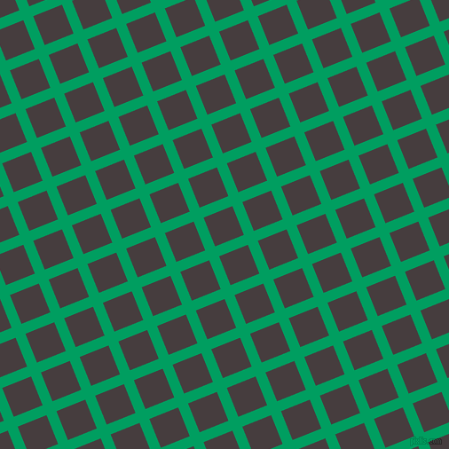 22/112 degree angle diagonal checkered chequered lines, 12 pixel line width, 35 pixel square size, Shamrock Green and Jon plaid checkered seamless tileable