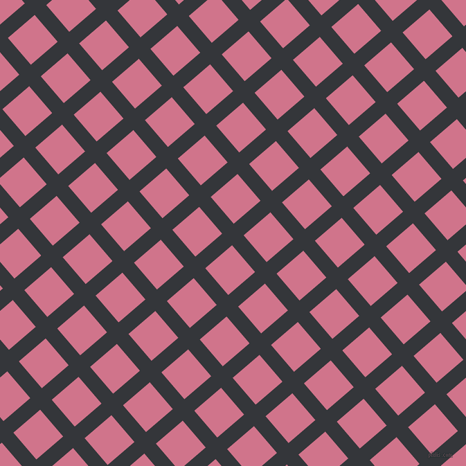 41/131 degree angle diagonal checkered chequered lines, 22 pixel lines width, 51 pixel square size, Shark and Charm plaid checkered seamless tileable
