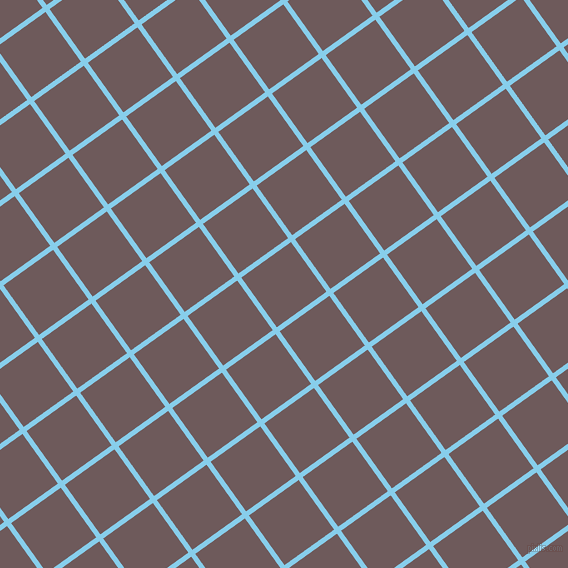 36/126 degree angle diagonal checkered chequered lines, 5 pixel lines width, 61 pixel square size, Sky Blue and Falcon plaid checkered seamless tileable