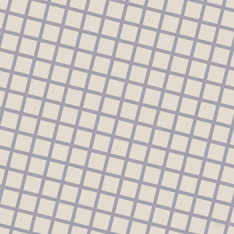 76/166 degree angle diagonal checkered chequered lines, 7 pixel line width, 31 pixel square size, Spun Pearl and Merino plaid checkered seamless tileable