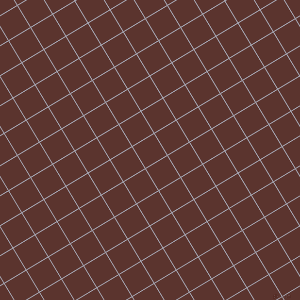 31/121 degree angle diagonal checkered chequered lines, 2 pixel line width, 51 pixel square size, Spun Pearl and Redwood plaid checkered seamless tileable