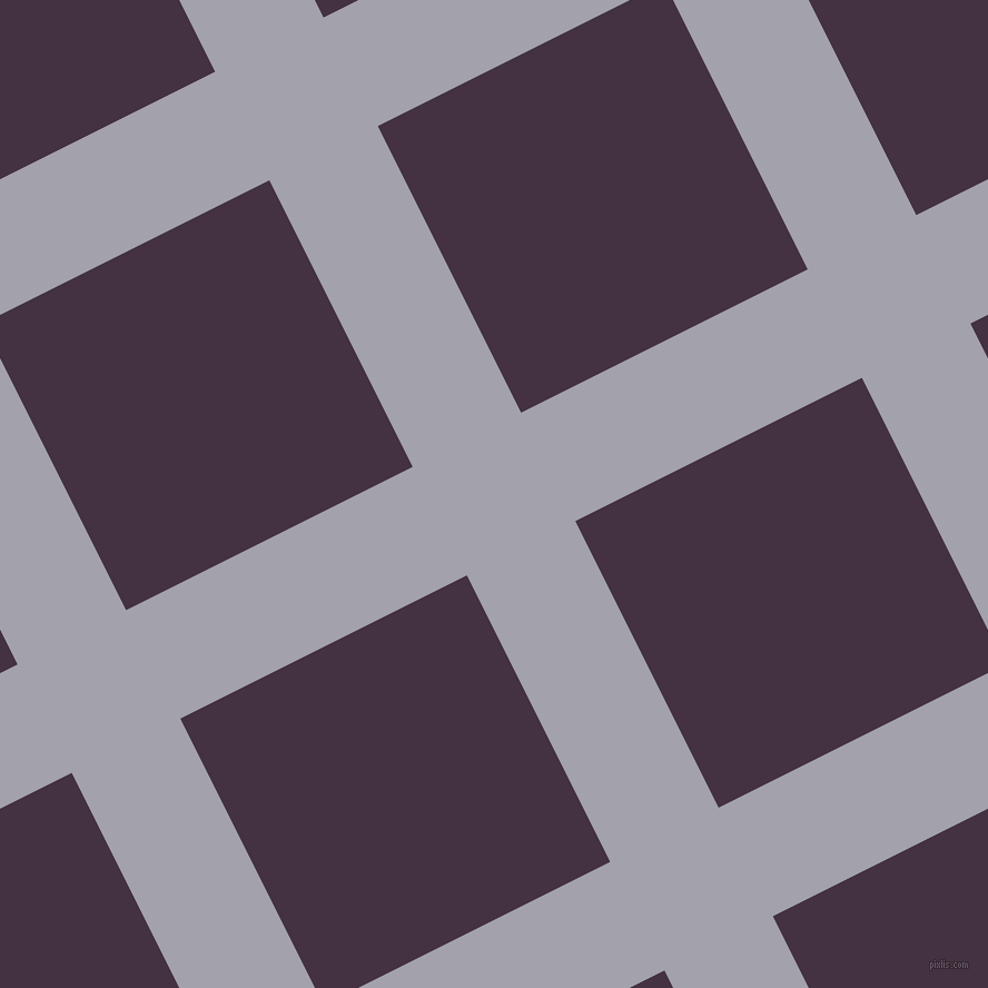 27/117 degree angle diagonal checkered chequered lines, 109 pixel line width, 288 pixel square sizeSpun Pearl and Voodoo plaid checkered seamless tileable
